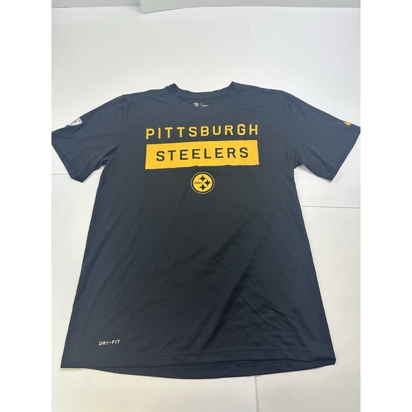 Nike Other - Pittsburgh Steelers Nike NFL Equipment Training T Shirt Size Medium Dri Fit